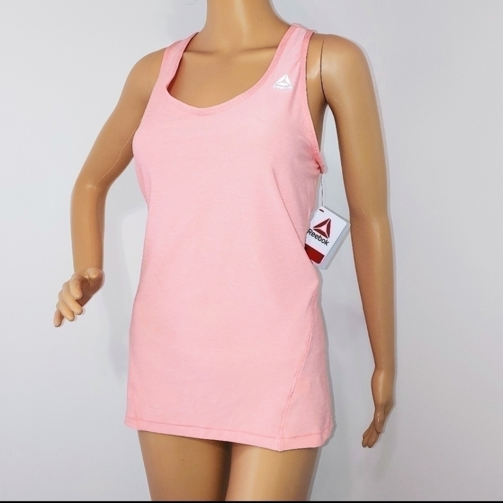 Reebok Pink workout tank top - Picture 1 of 4